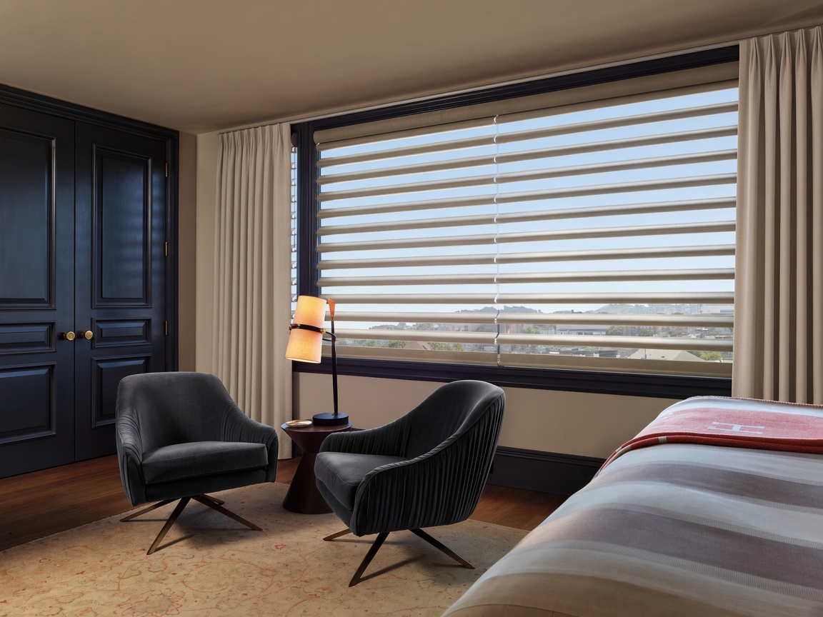 Concept 03 · The Bedroom Suite — Layered Treatment